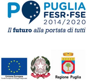 “Operazione cofinanziata dall’UE a valere sul POR FESR-FSE 2014/2020 della Regione Puglia – Asse VI – Azione 6.7 “Interventi per la valorizzazione e fruizione del patrimonio culturale”.